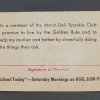 Sparkie Club Membership Card (back)